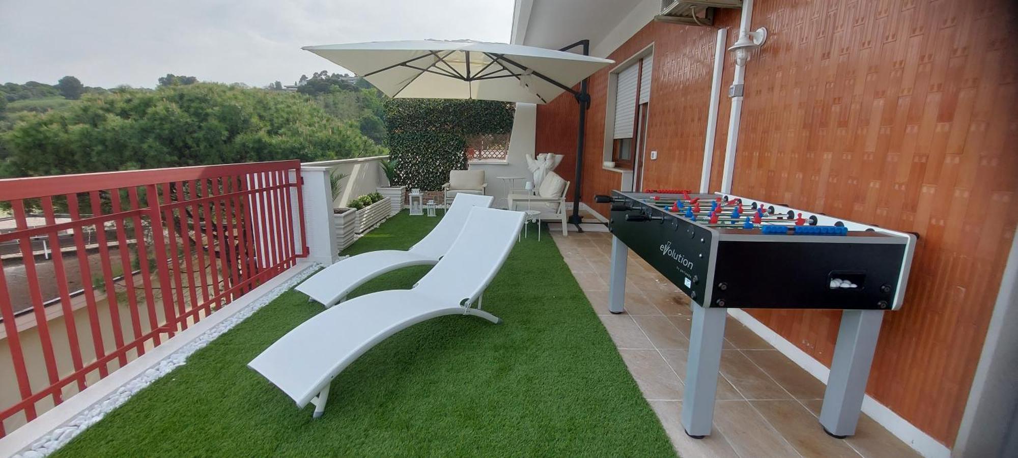 Attico San Michele Apartment เปสการา ภายนอก รูปภาพ